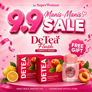 DeTea Lemon Peach by Superwoman 10SACHET