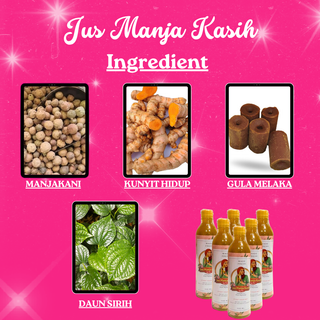JUS MANJA KASIH HOMEMADE (500ML)