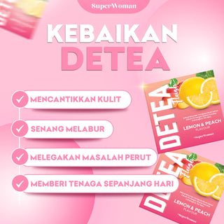 DeTea Lemon Peach by Superwoman 10SACHET